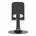 Skládací ocelový držák telefonu, antracit