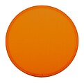 Skládací RPET polyesterové frisbee s pouzdrem, oranžová