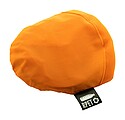 Skládací RPET polyesterové frisbee s pouzdrem, oranžová