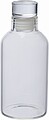 Skleněná láhev na pití, 300ml, se šroubovacím víčkem