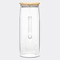 Skleněný džbán s bambusovým víčkem, 1,2 l