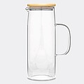 Skleněný džbán s bambusovým víčkem, 1,2 l