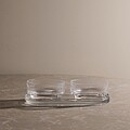 Skleněný tapas set, transparentní