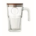 Sklenice jako hrnek 450 ml, transparentní