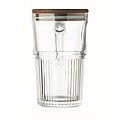Sklenice jako hrnek 450 ml, transparentní