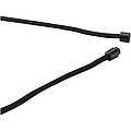 Šňůrka na smartphone s bambusovými detaily, černá