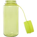 Sportovní láhev 900 ml s multifunkčním víčkem, zelenožlutá