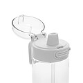 Sportovní láhev na vodu z RCS RPET 800 ml, bílá