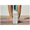 Sportovní láhev s vyklápěcím víčkem 600 ml, bílá