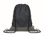 Stahovací RPET PU batoh, tm. námořní modrá