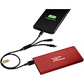 Svítící powerbanka SCX.design P15 5000 mAh, červená
