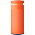 Termo láhev 350ml, z recyklovaných materiálů, oranžová