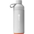 Termo láhev na pití, 1l, z recyklovaných materiálů, šedá