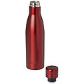 Termo láhev na pití, 500ml, z recyklované nerezové oceli, červená