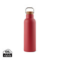 Termo láhev na pití z recyklované oceli, 800ml, červená