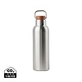 Termo láhev na pití z recyklované oceli, 800ml, stříbrná