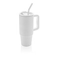 Termohrnek 900 ml z RCS recyklované nerezové oceli, bílá