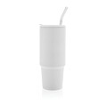 Termohrnek 900 ml z RCS recyklované nerezové oceli, bílá