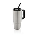Termohrnek 900 ml z RCS recyklované nerezové oceli, stříbrná