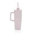 Termohrnek s madlem 750 ml z RCS recyklovaného plastu, růžová