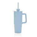 Termohrnek s madlem 750 ml z RCS recyklovaného plastu, světle modrá