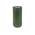 Termohrnek s push zavíráním z RCS recyklované nerezové oceli 350ml, khaki