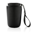 Termohrnek z recyklované oceli, 380 ml, černá