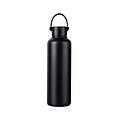 Termolahev 600 ml z recyklované oceli, černá