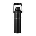 Termolahev 600 ml z recyklované oceli, černá