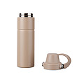 Termolahev 600 ml z recyklované oceli, tmavě béžová