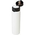 Termoska z recyklované nerezové oceli, 450ml, bílá