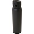 Termoska z recyklované nerezové oceli, 450ml, černá