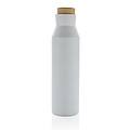 Termoska z recyklované oceli, objem 500 ml, bílá