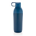 Termoska z recyklované oceli, objem 540 ml, modrá