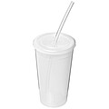 Transparentní dvouvrstvý kelímek, 350ml, transparentní