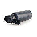 Transparentní láhev na pití 600ml, z RPET, modrá