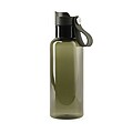 Transparentní láhev na pití 600ml, z RPET, zelená