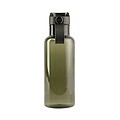 Transparentní láhev na pití 600ml, z RPET, zelená