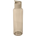Transparentní láhev na pití, 650ml, béžová