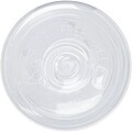 Transparentní láhev na pití, 650ml, recyklovaný plast, bílý