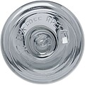 Transparentní láhev na pití, 650ml, recyklovaný plast, černá
