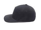 Trendy kšiltovka s rovným kšiltem, černá