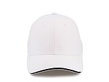 Trendy kšiltovka se sendvičovým kšiltem, bílá