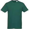 Tričko Heros s krátkým rukávem, unisex, tmavě zelená, XXS