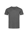 Tričko STEDMAN STARS BEN V-NECK středně šedá L
