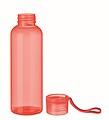 Tritanová láhev na pití, 500ml, transparentní červená