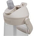 Tritanová láhev na vodu s výklopným brčkem 750ml, transparentní