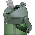 Tritanová láhev na vodu s výklopným brčkem 750ml, vojenská zelená světlá