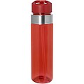 Tritanová láhev s víčkem s hubicí 650ml , červená