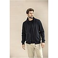 Unisex celorozepínací mikina z recyklované bavlny i polyesteru, ELEVATE GALENA, navy, vel. L